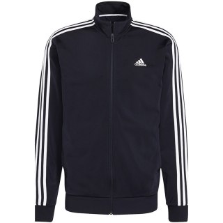 Bluza męska adidas Primegreen Essentials Warm-Up 3-Stripes granatowa H46100 Adidas