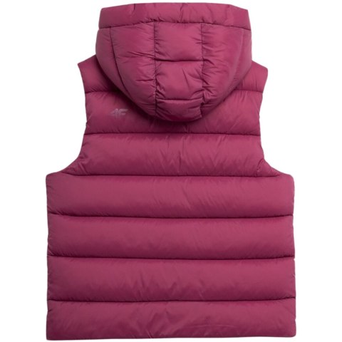 Kamizelka dla dziewczynki 4F ciemny róż HJZ22 JKUDP002 53S 4F