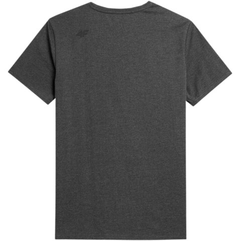 Koszulka męska 4F ciemny szary melanż H4Z22 TSM354 23M 4F