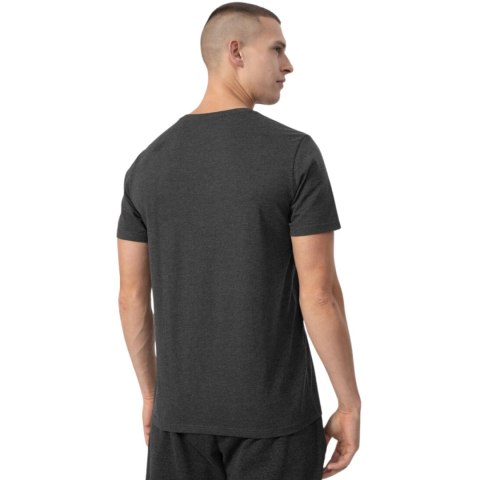 Koszulka męska 4F ciemny szary melanż H4Z22 TSM354 23M 4F