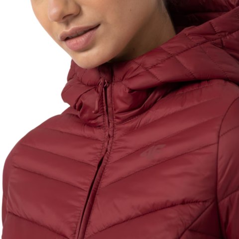 Kurtka damska 4F ciemna czerwień H4Z22 KUDP003 61S 4F