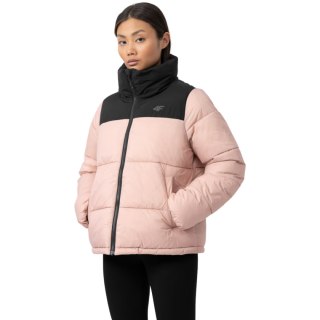 Kurtka damska 4F pudrowy koral H4Z22 KUDP014 65S 4F
