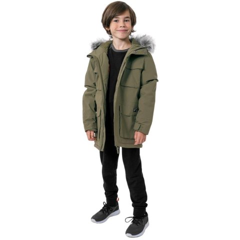 Kurtka dla chłopca 4F khaki HJZ22 JKUM001 43S 4F