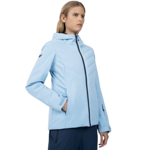 Kurtka narciarska damska 4F jasny niebieski H4Z22 KUDN003 34S 4F