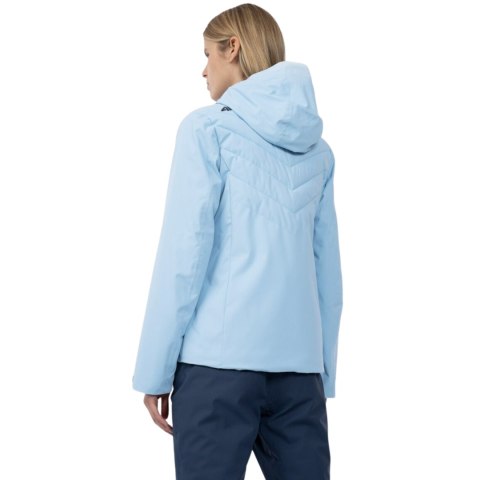 Kurtka narciarska damska 4F jasny niebieski H4Z22 KUDN003 34S 4F