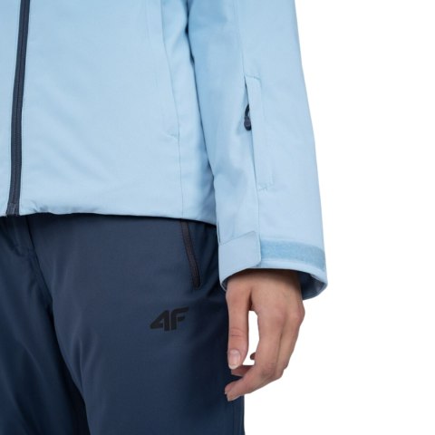 Kurtka narciarska damska 4F jasny niebieski H4Z22 KUDN003 34S 4F
