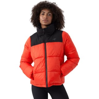 Kurtka pikowana damska 4F czerwona H4Z22 KUDP014 62S 4F