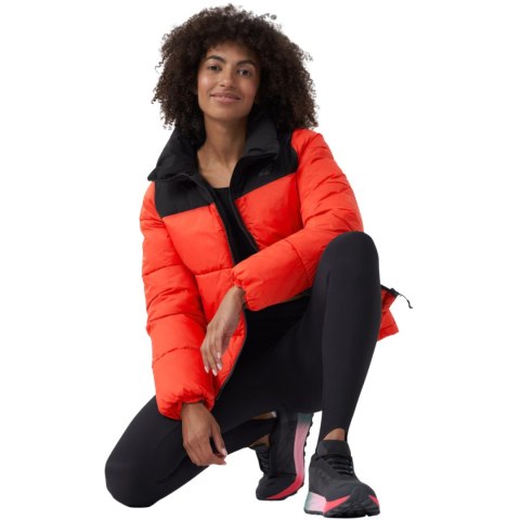 Kurtka pikowana damska 4F czerwona H4Z22 KUDP014 62S 4F