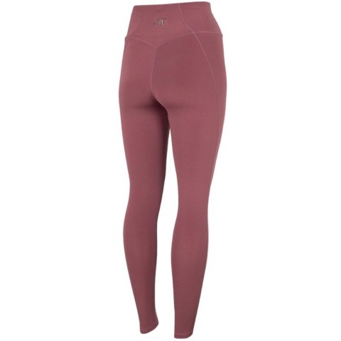 Legginsy funkcyjne damskie 4F burgund H4Z22 SPDF011 60S 4F
