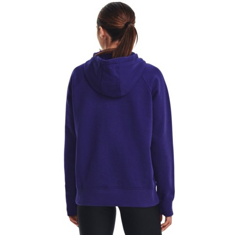 Bluza damska Under Armour Rival Fleece HB Hoodie granatowa 1356317 468 Under Armour