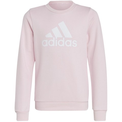 Bluza dla dzieci adidas Essentials Big Logo Sweatshirt różowa IC6119 Adidas