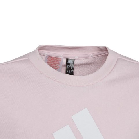 Bluza dla dzieci adidas Essentials Big Logo Sweatshirt różowa IC6119 Adidas