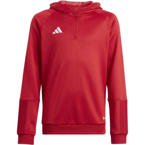 Bluza dla dzieci adidas Tiro 23 Competition Hoodie czerwona HI3052 Adidas teamwear