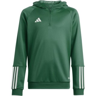 Bluza dla dzieci adidas Tiro 23 Competition Hoodie zielona HU1357 Adidas teamwear