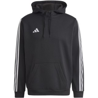 Bluza męska adidas Tiro 23 League Sweat Hoodie czarno-biała HS3598 Adidas