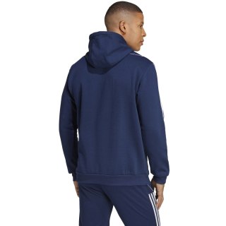 Bluza męska adidas Tiro 23 League Sweat Hoodie granatowo-biała HS3599 Adidas
