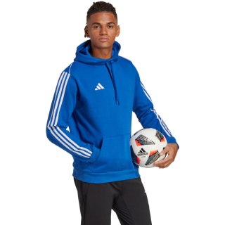 Bluza męska adidas Tiro 23 League Sweat Hoodie niebieska IC7858 Adidas