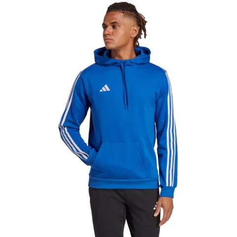 Bluza męska adidas Tiro 23 League Sweat Hoodie niebieska IC7858 Adidas