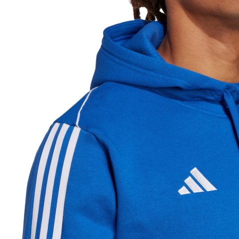 Bluza męska adidas Tiro 23 League Sweat Hoodie niebieska IC7858 Adidas
