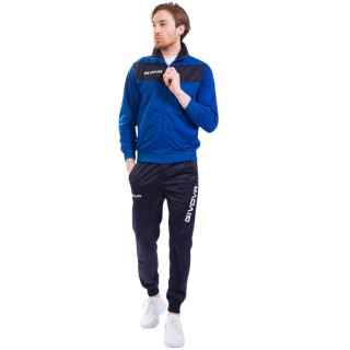 Dres Givova Tuta Visa Triacetato niebiesko-granatowy TR018 0204 Givova