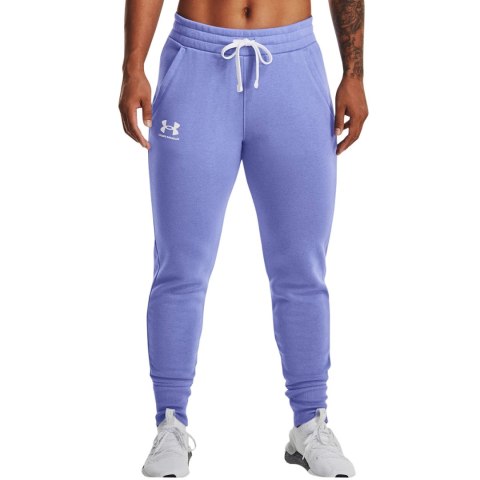 Spodnie damskie Under Armour Rival Fleece fioletowe 1356416 495 Under Armour