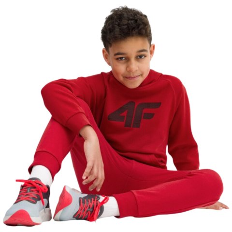 Bluza dla chłopca 4F czerwona 4FJSS23TSWSM220 62S 4F