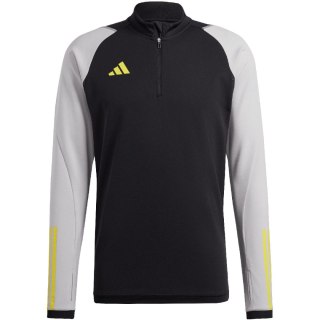 Bluza męska adidas Tiro 23 Competition Training Top czarno-szara HU1307 Adidas teamwear