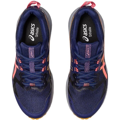 Buty damskie do biegania Asics Gel Sonoma 7 granatowo-pomarańczowe 1012B413 401 Asics