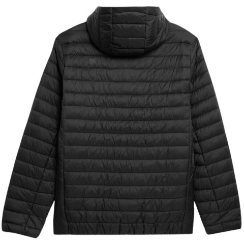 Kurtka męska pikowana 4F głęboka czerń 4FSS23TDJAM085 20S 4F