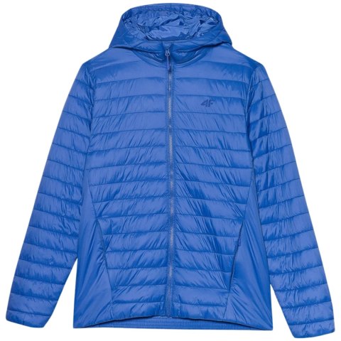Kurtka męska pikowana 4F niebieska 4FSS23TDJAM085 33S 4F