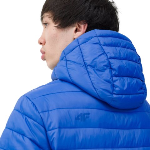 Kurtka męska pikowana 4F niebieska 4FSS23TDJAM085 33S 4F