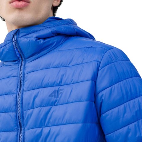 Kurtka męska pikowana 4F niebieska 4FSS23TDJAM085 33S 4F