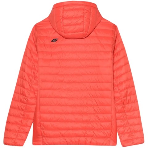 Kurtka męska pikowana 4F pomarańczowa 4FSS23TDJAM085 70S 4F