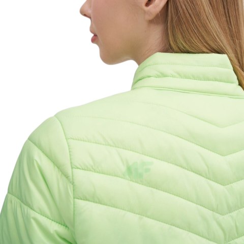 Kurtka pikowana damska 4F F094 zielona 4FSS23TDJAF094 41S 4F