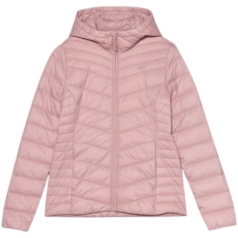 Kurtka pikowana damska 4F F095 jasny róż 4FSS23TDJAF095 56S 4F