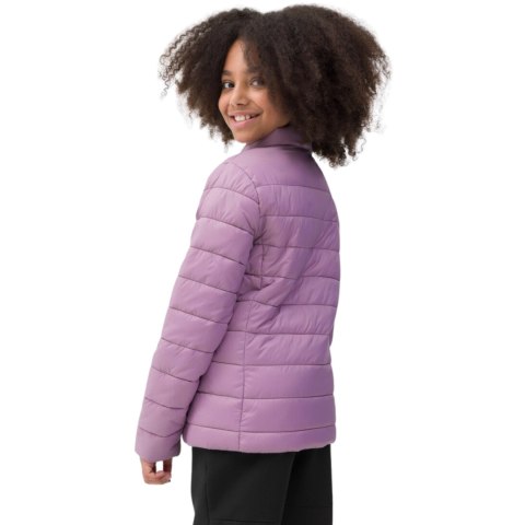 Kurtka pikowana dla dziewczynki 4F jasny fiolet 4FJSS23TDJAF073 52S 4F