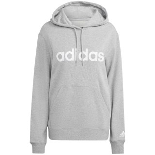 Bluza damska adidas Essentials Linear szara IC6884 Adidas