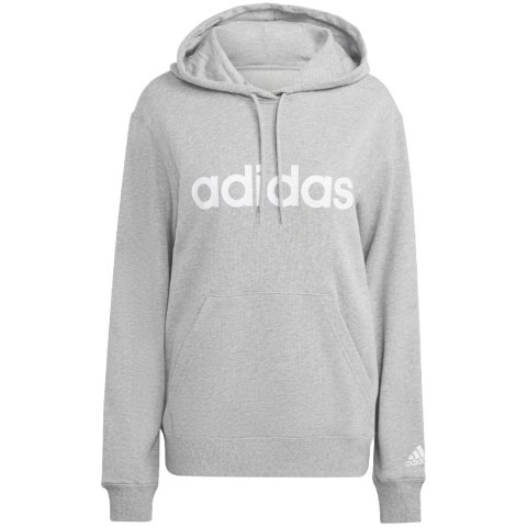 Bluza damska adidas Essentials Linear szara IC6884 Adidas