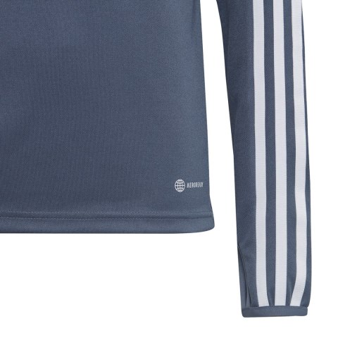 Bluza dla dzieci adidas Tiro 23 League Training Top szaro-biała HS3491 Adidas teamwear
