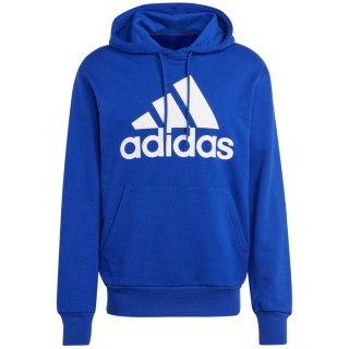 Bluza męska adidas Essentials French Terry Big Logo Hoodie niebieska IC9366 Adidas