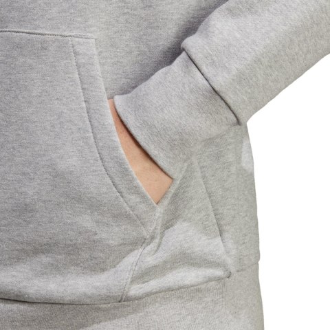 Bluza męska adidas Essentials French Terry Big Logo Hoodie szara IC9364 Adidas