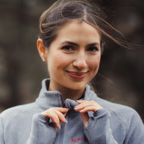 Bluza polarowa damska Alpinus Lucania szara Tactical MK18879 Alpinus