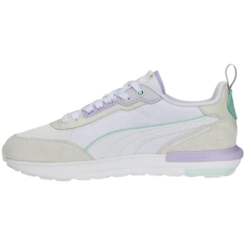 Buty damskie Puma R22 beżowo-fioletowo-białe 383462 25 Puma