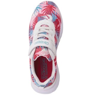 Buty dla dzieci Kappa SEC PA Kids biało-różowe 260955PAK 1022 Kappa