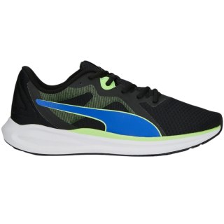 Buty męskie Puma Twitch Runner czarno-niebieskie 377981 03 Puma