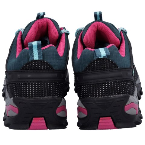 Buty trekkingowe damskie CMP Rigel Low WP niebiesko-czarno-różowe 3Q5445616NN CMP