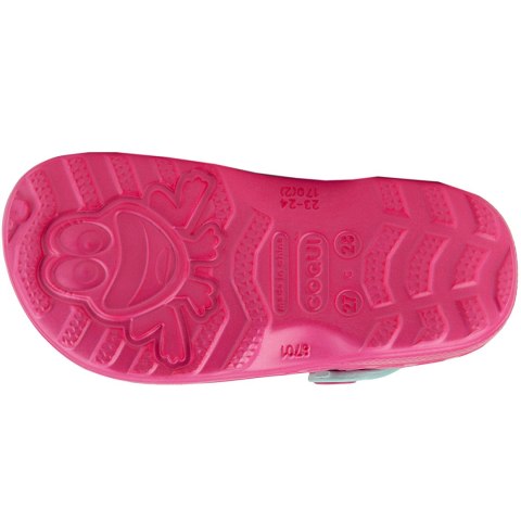 Chodaki dla dzieci Coqui Little Frog fuksja-mięta 8701-100-3644A/8701-100-3644 Coqui