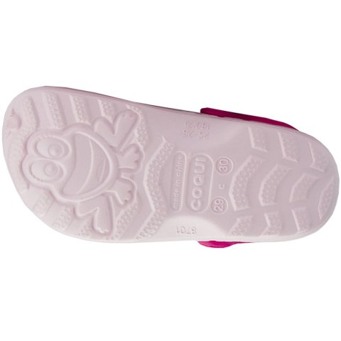 Chodaki dla dzieci Coqui Little Frog różowe 8701-100-5536A/8701-100-5536 Coqui