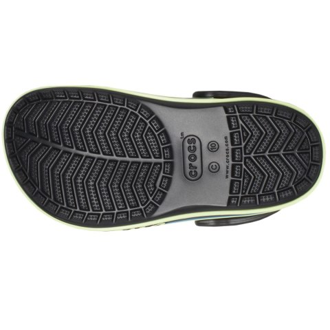 Chodaki dla dzieci Crocs BayBand Clog T czarne 208322 0C4 Crocs