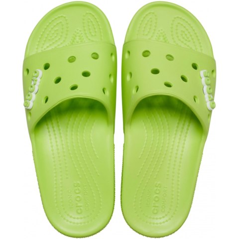 Klapki Crocs Classic Slide zielone 206121 3UH Crocs